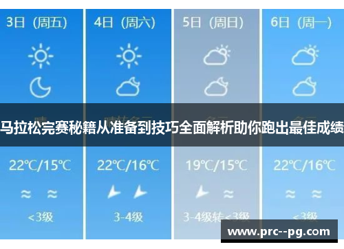 马拉松完赛秘籍从准备到技巧全面解析助你跑出最佳成绩 马拉松完赛秘籍从准备到技巧全面解析助你跑出最佳成绩